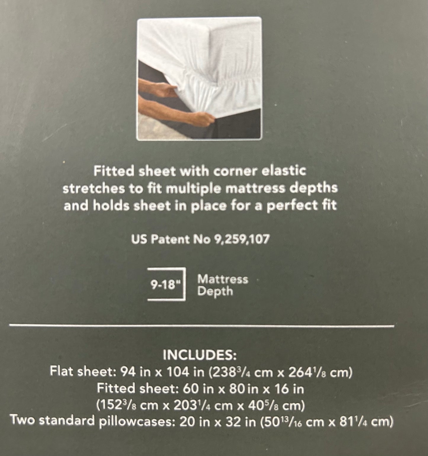 Queen White Performance 4 pc Sheet Set by Threshold