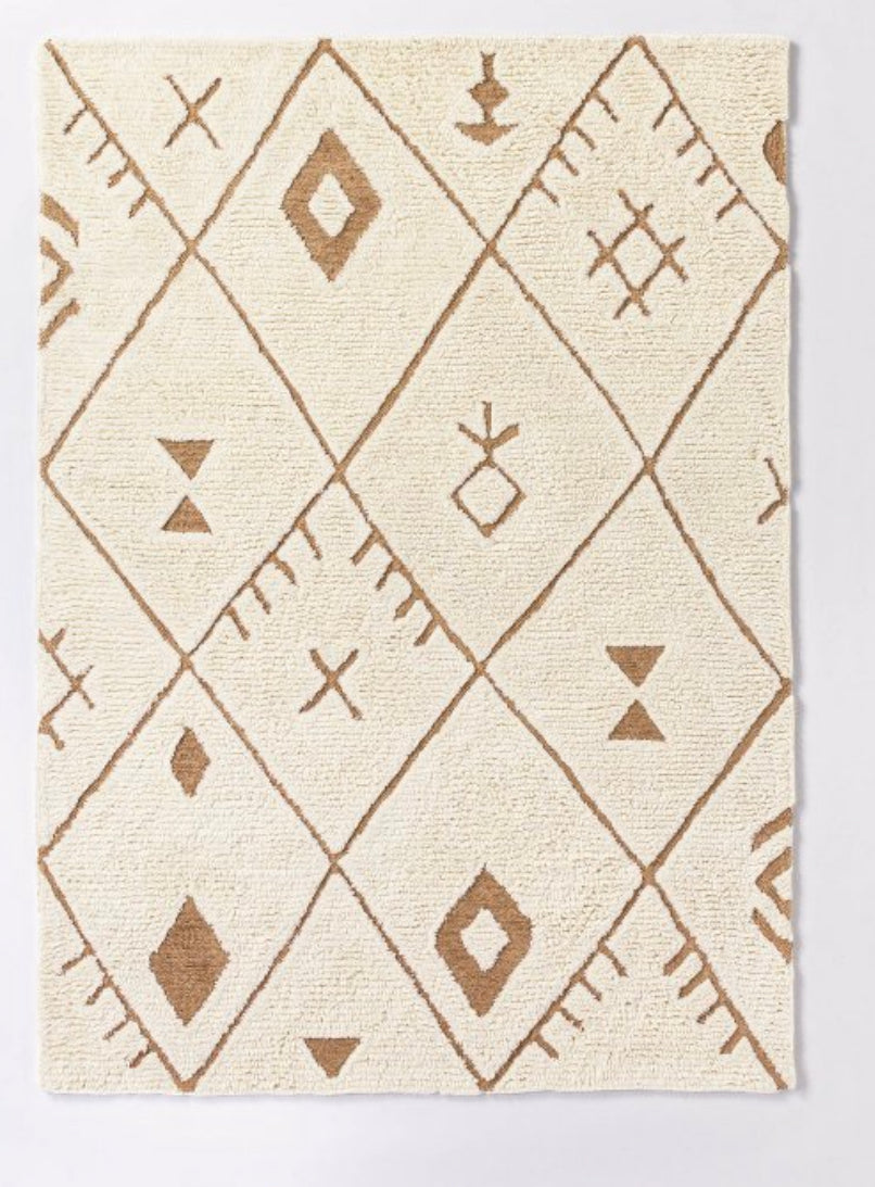 Claybourne 5'x7' Rug Jute/Ivory Wool Threshold/Studio McGee